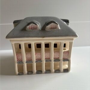 Vintage Millard Lister Ceramic House Candle Holder